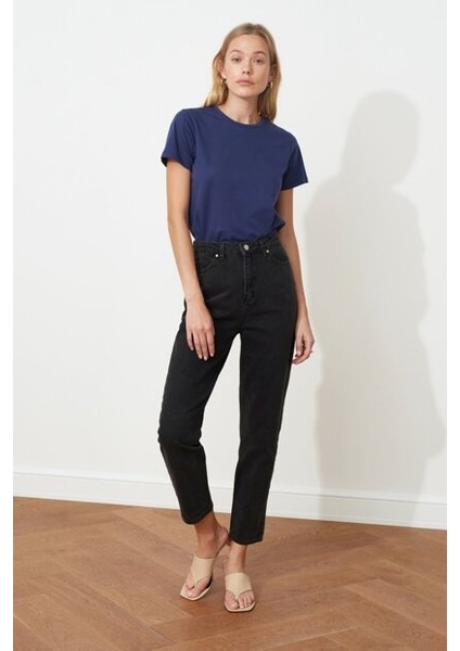 Kadın Boyfriend Siyah Kot Pantolon Jeans modelleri