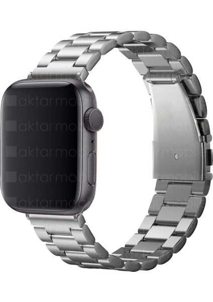 Apple Watch Ultra 49 mm Uyumlu Metal Kordon Premium Paslanmaz Çelik Kayış fırsatları