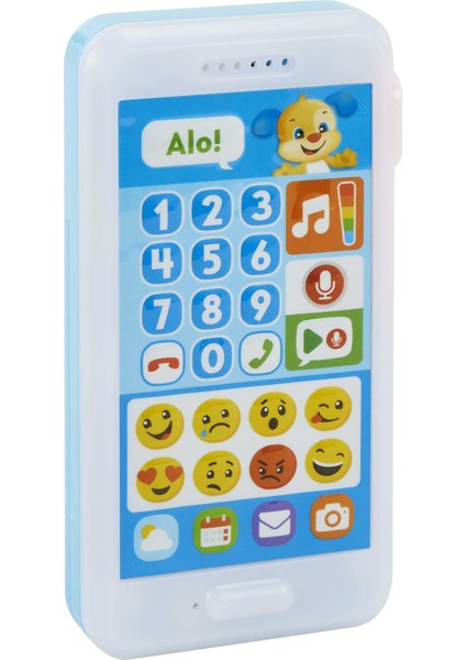 Eğlen & Öğren İnteraktif Akıllı Telefon (Türkçe); Emojili; Sesli Mesaj Kaydeder; Hava Durumunu Sunar FPR25