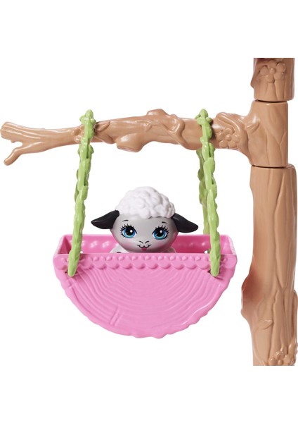 Çiftliği Oyun Seti, Sevimli At Haydie Bebek (15 cm), At Trotter, 3 Ek Hayvan Figürü ve 10'dan Fazla Aksesuarıyla GJX23