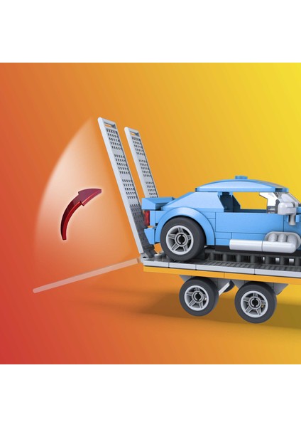 Mega Construx Hot Wheels Süper Taşıyıcı Tır Paketi Yapı Seti, Çocuklar İçin Yapı Oyuncağı Gyg66