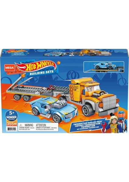 Mega Construx Hot Wheels Süper Taşıyıcı Tır Paketi Yapı Seti, Çocuklar İçin Yapı Oyuncağı Gyg66