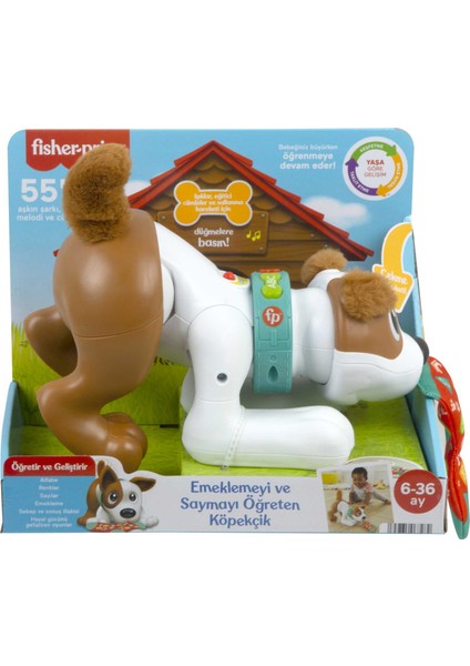 Fisher Price Emeklemeyi ve Saymayı Öğreten Köpekçik HHH13