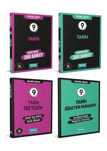 9. Sınıf Favori Seri Tarih Seti(3 Kitap) -j Yayınları