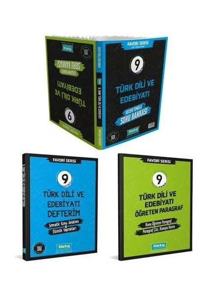 10. Sınıf Favori Seri Türk Dili ve Edebiyatı Seti (3 Kitap) -j Yayınları