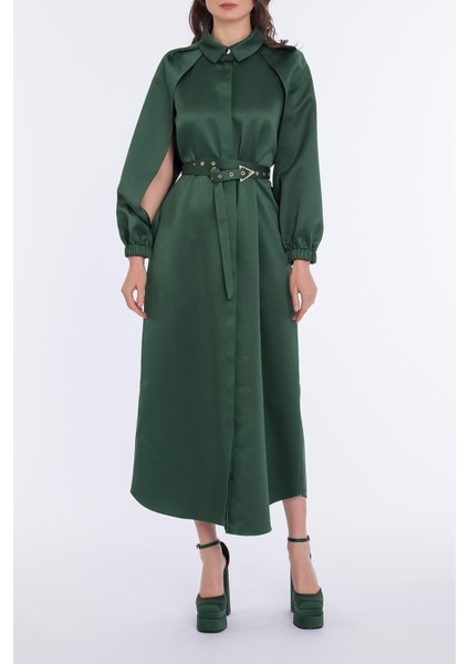 Cut Out Detaylı Elbise
