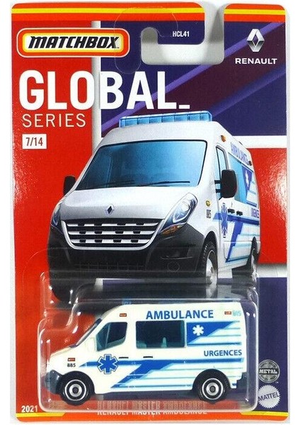 Fransa Araçları Serisi Renault Master Ambulance HFH78