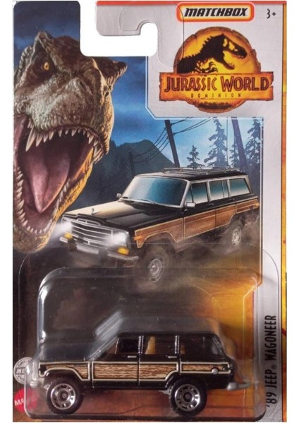 1:64 Jurassic World Tekli Araçlar '89 Jeep Wagoneer HBH17