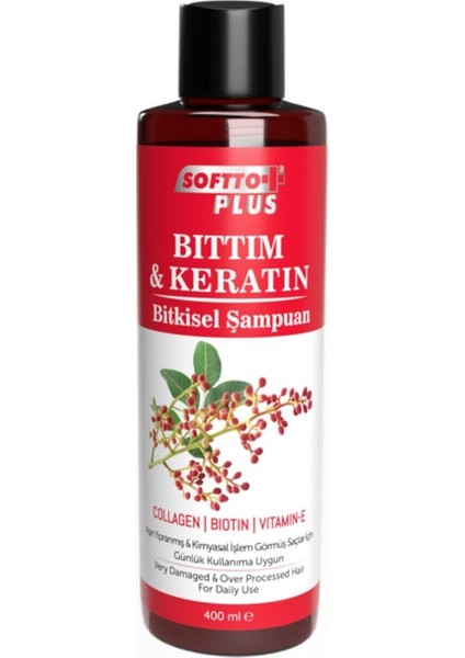 Bıttım & Keratin Bitkisel Şampuan 400ml