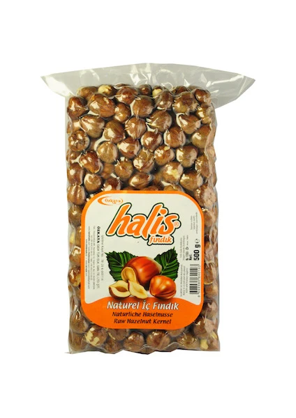 Fındık Çarşısı Natürel (Çiğ) Iç Fındık 500 gr.