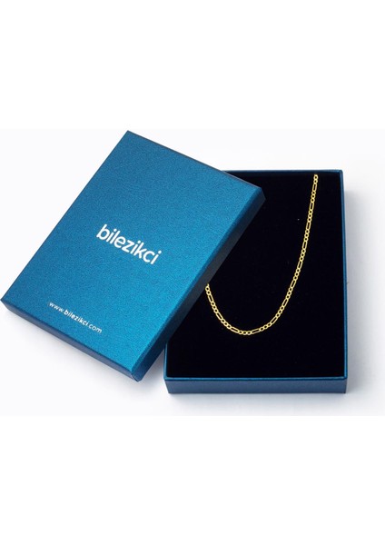 45 cm 14 Ayar Altın Zincir (2,5 mm Enli) modelleri