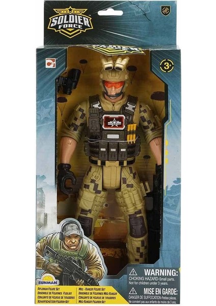 45010 Soldier Force Asker Figür 32 cm -Sunman modelleri