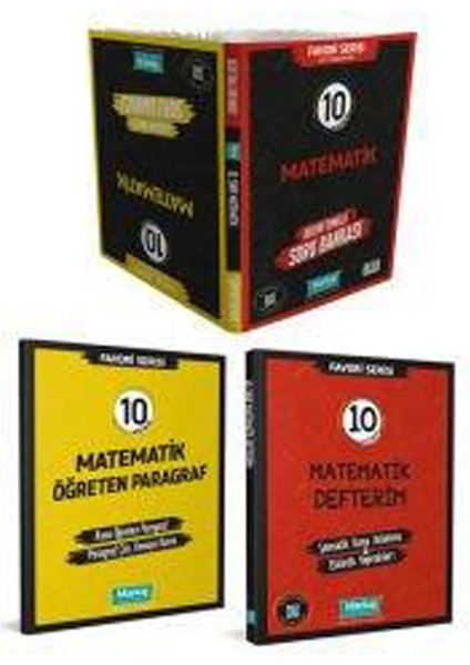 10. Sınıf Favori Seri Matematik Seti (3 Kitap)