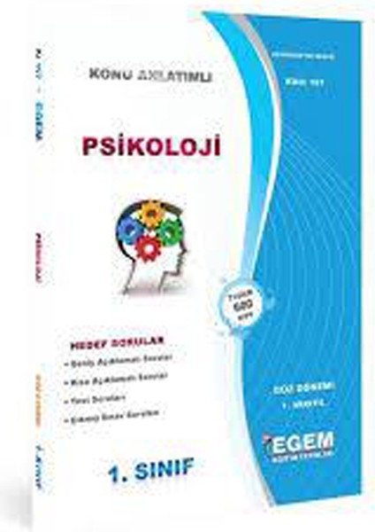1. Sınıf 1. Yarıyıl Psikoloji K.a Güz Dönemi