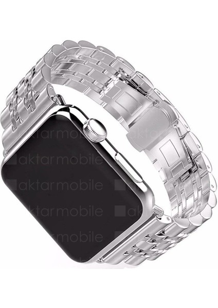 Apple Watch Ultra 49 mm Uyumlu Metal Kordon Premium Paslanmaz Çelik Kayış fırsatları