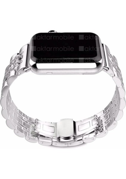 Apple Watch Ultra 49 mm Uyumlu Metal Kordon Premium Paslanmaz Çelik Kayış indirimleri