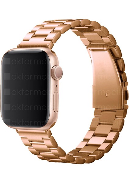 Apple Watch Ultra 49 mm Uyumlu Metal Kordon Premium Paslanmaz Çelik Kayış modelleri