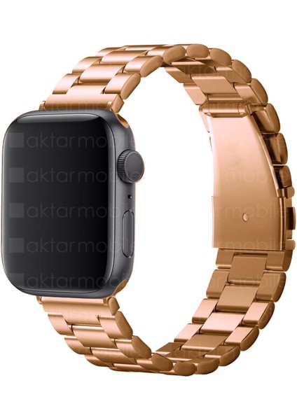 Apple Watch Ultra 49 mm Uyumlu Metal Kordon Premium Paslanmaz Çelik Kayış fırsatları