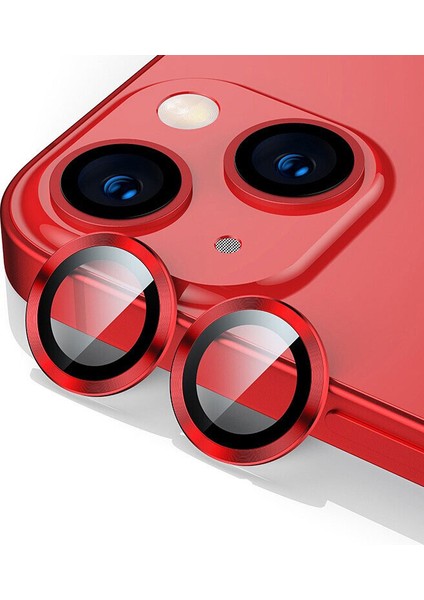 iPhone 14 / 14 Plus Uyumla Halka Set Kamera Lens Koruyucu