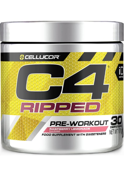 C4 Ripped Pre Workout & Thermogenic Explosive Energy And Cutting Formula