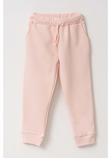 Kız Çocuk Eşofman Altı Jogger 3 - Soft Pink