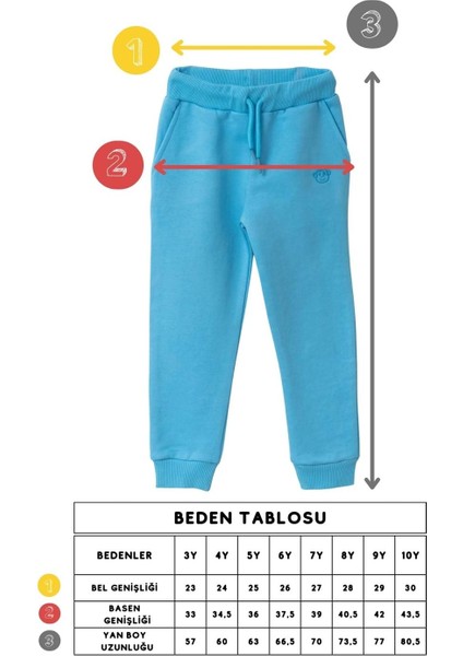 Kız Çocuk Eşofman Altı Jogger 3 - Soft Pink