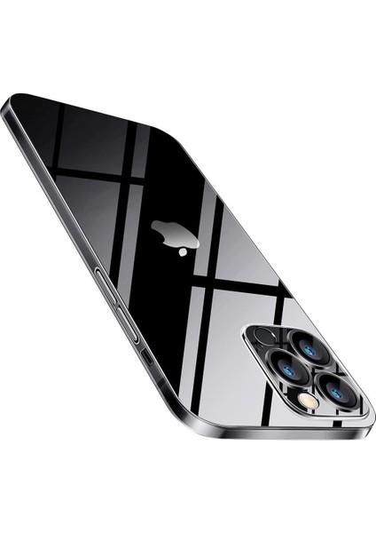 Apple iPhone 14 Kılıf Sararmayan Ince Şeffaf Sert Pc White Kapak