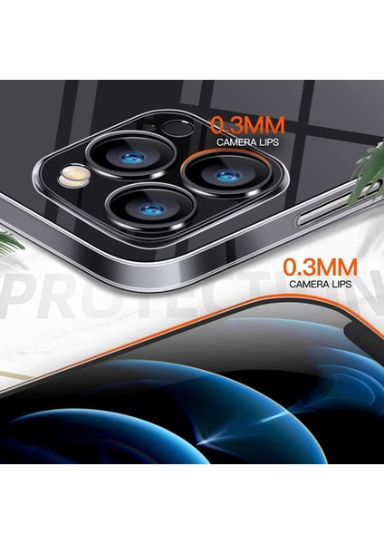 Apple iPhone 14 Kılıf Sararmayan Ince Şeffaf Sert Pc White Kapak modelleri