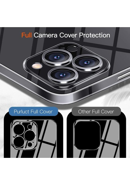 Apple iPhone 14 Kılıf Sararmayan Ince Şeffaf Sert Pc White Kapak fırsatları