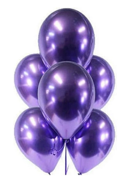 Mor Krom Balon 10'lu