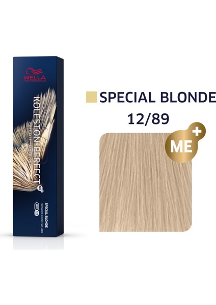 Koleston Perfect Me+ 12/89 Extra Blonde Pearl Defined Natural Vibrant Dazzling Permament Hair Color Cream 60ML fiyatları