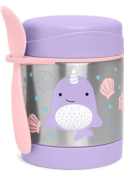 Skip Hop Zoo Paslanmaz Çelik Termos 325ML Narwhal