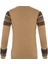 BP103 Desenli Camel Çocuk Kazak 1