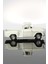 1955 Chevrolet Stepside Beyaz Kamyonet Çek Bırak Metal Model Oyuncak Araba 12 cm 3