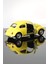 Volkswagen Beetle Sarı Çek Bırak Metal Model Oyuncak Araba 12 cm 2