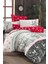 Dolce Kırmızı Çift Kişilik %100 Pamuk Flanel (Pazen) Nevresim Takımı 1