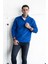 Slimfit Fermuar Yaka Erkek Polar Sweatshirt 1