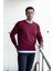 Slimfit Sıfır Yaka Basic 3 Iplik Erkek Sweatshirt 1