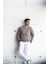 Slimfit Sıfır Yaka Basic 3 Iplik Erkek Sweatshirt 1