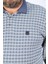 Büyük Beden Erkek Sweatshirt Polo Yaka 22714-INDIGO 2