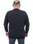 Mocgrande Büyük Beden Sweat Heritage 22725-LACIVERT 3