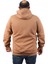 Mocgrande Büyük Beden Sweat Kapüşon Ninety One 22724 Kahve 4
