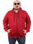 Büyük Beden Sweat Kapüşon Ninety One 22724-BORDO 2