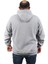 Büyük Beden Sweat Kapüşon Ninety One 22724-GRI 4