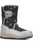 Albishoes Kaymaz Taban Cırtlı Kız Çocuk Suya Dayanıklı Kürklü Termal Kar Botu 1