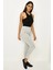 Kadın Yırtık Detaylı Yüksek Bel Skinny Jeans 3