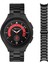 Samsung Galaxy Watch 5 Pro 45MM / Watch 5 40-44MM Uyumlu Çelik Metal Kordon Tam Uyumlu Pim 1