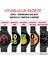Samsung Galaxy Watch 5 Pro 45MM / Watch 5 40-44MM Uyumlu Kordon (20 Mm) Çelik Metal Kayış 2