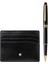 Meisterstück Gold Line Classique Rollerball Kalem & Kartlık Set 123752 1
