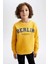 Erkek Çocuk Bisiklet Yaka Sweatshirt Y8839A622WN 1